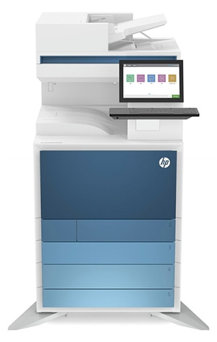 HP Color LaserJet Managed MFP E877dn Printer series